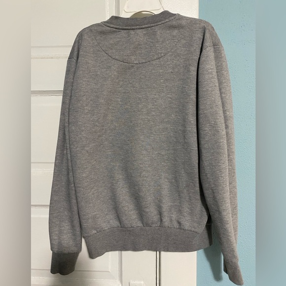Primark Gray Heather Crew Neck Sweatshirt - Picture 3 of 5
